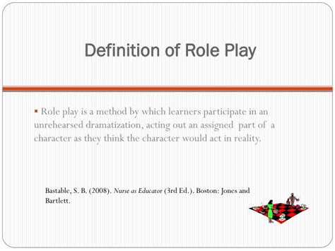 Discover the meaning of role play and the difference between.